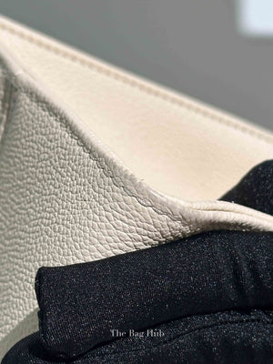 Louis Vuitton Cream Bicolor Monogram Empreinte OTG MM Tote Bag