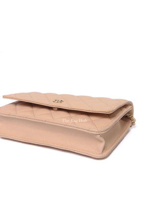 Chanel Pink Blush Caviar Classic WOC