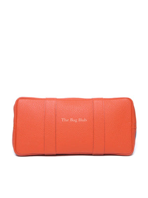 Hermes Blue/Orange Canvas Garden Party 36 Bag