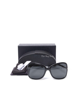 Prada Black Frame Carbon Sunglasses SPR28L
