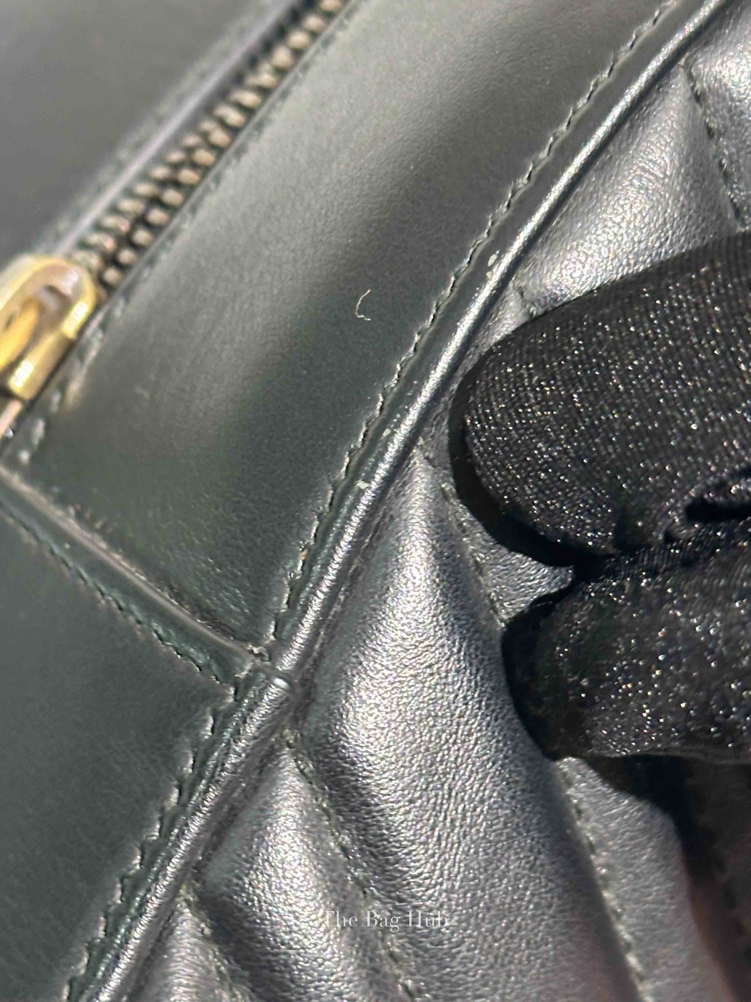 Gucci Black Calfskin Matelasse GG Marmont Dome Backpack