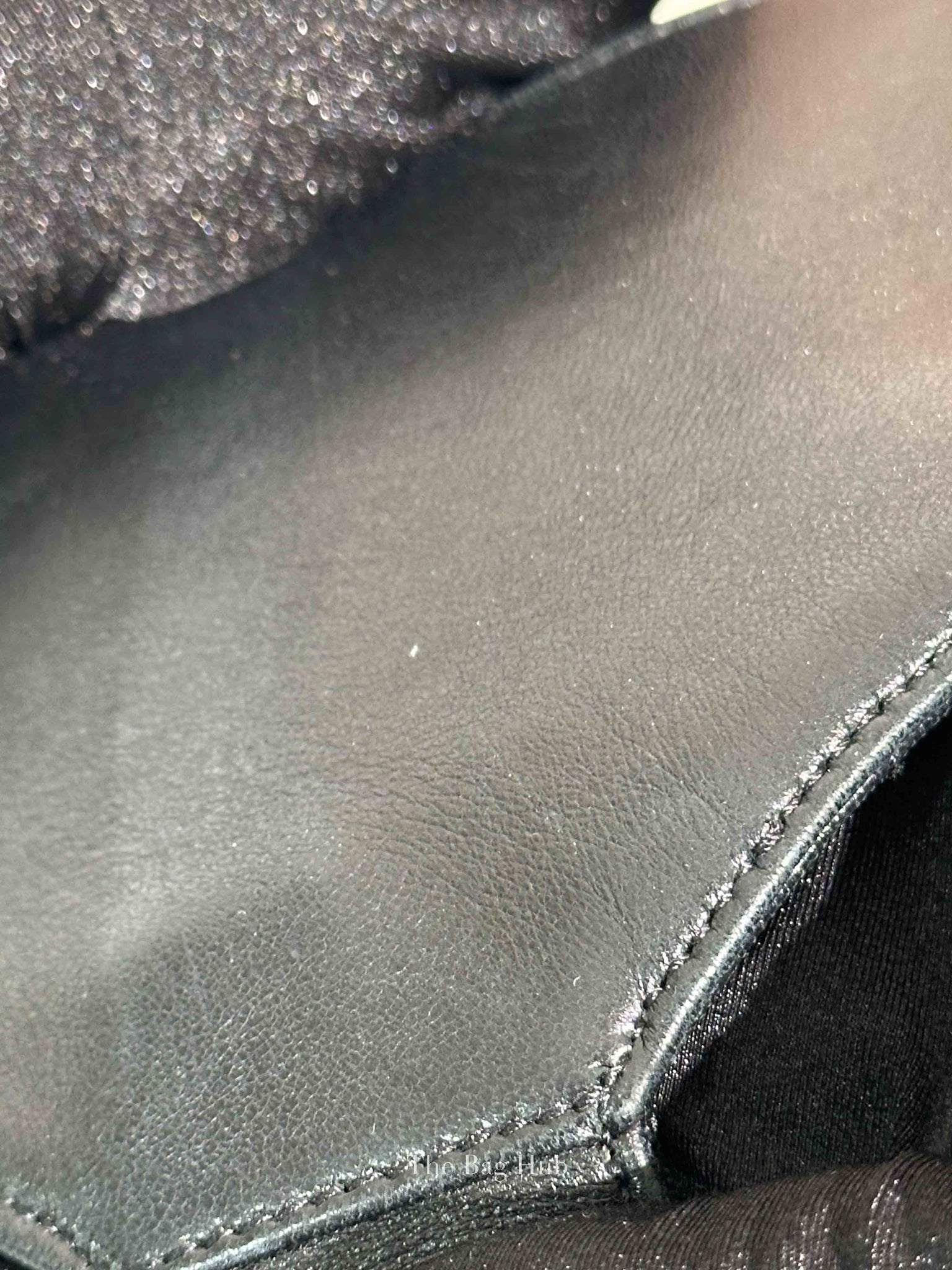 Saint Laurent Black Quilted Leather Icare Shopping Tote Bag