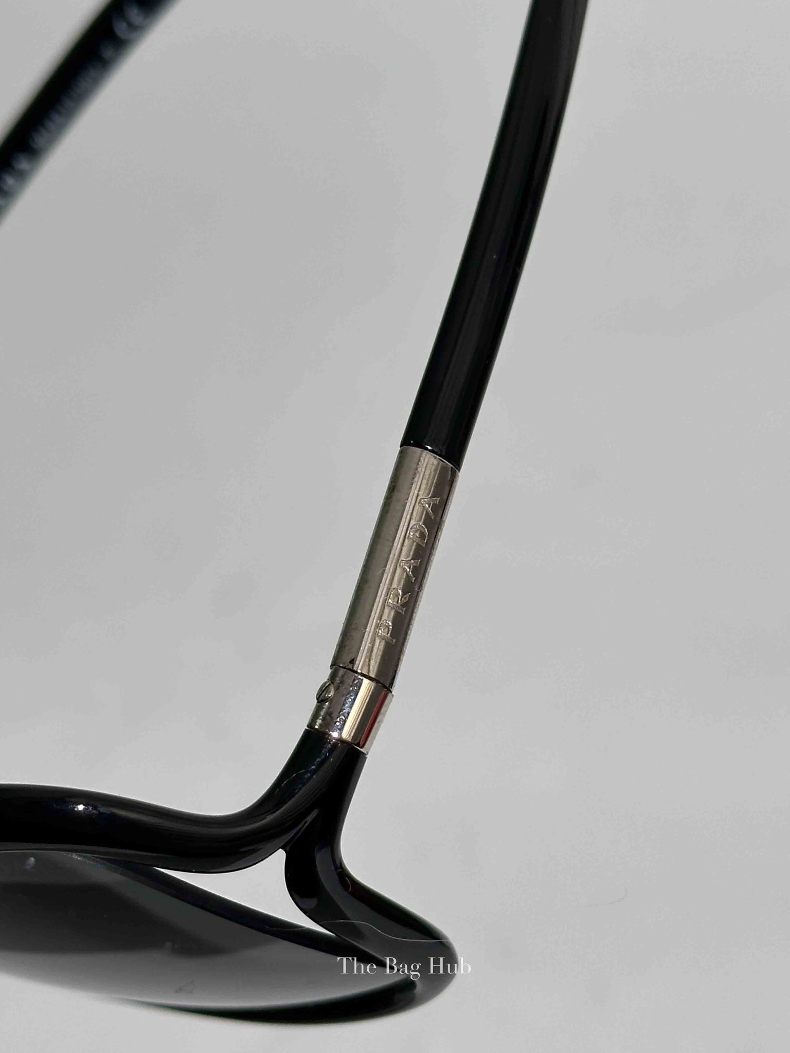 Prada Black Frame Carbon Sunglasses SPR28L