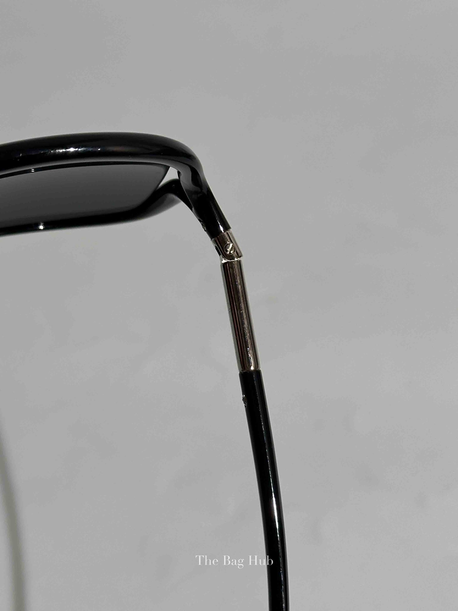 Prada Black Frame Carbon Sunglasses SPR28L