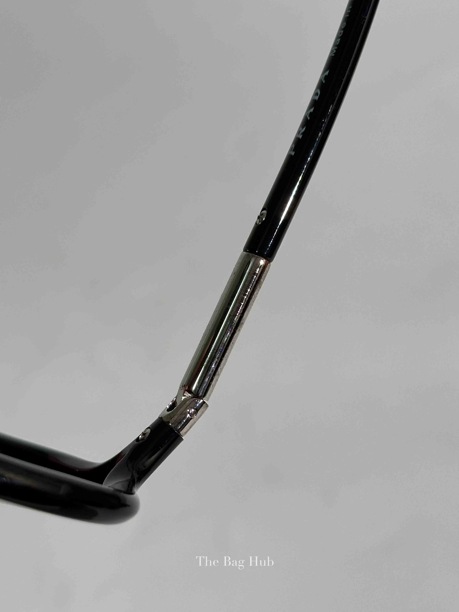 Prada Black Frame Carbon Sunglasses SPR28L