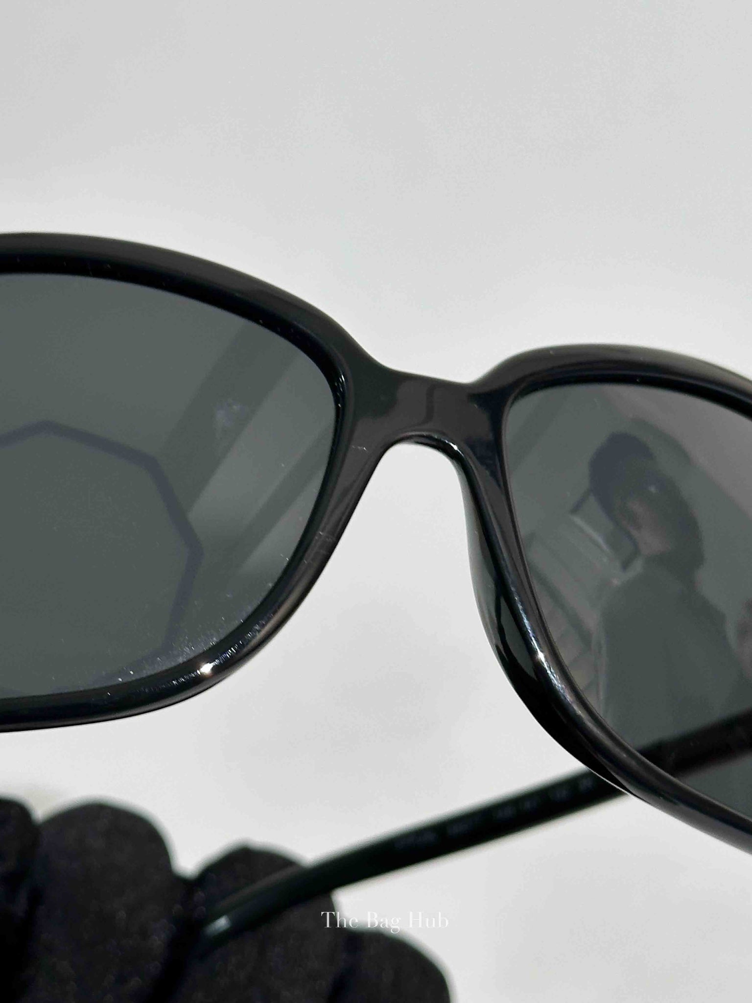 Prada Black Frame Carbon Sunglasses SPR28L