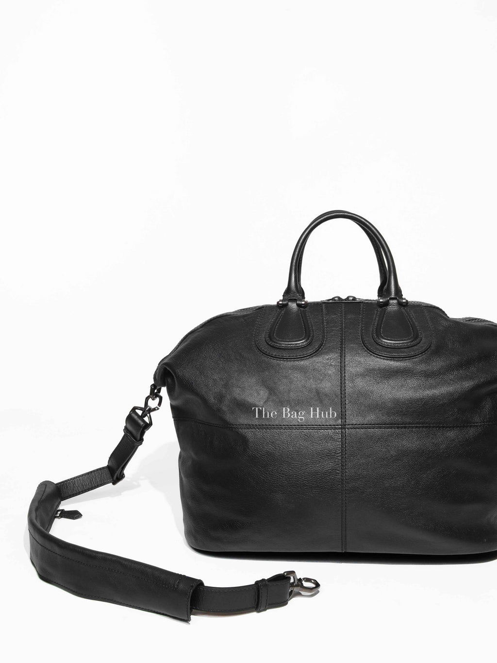 Givenchy Black Leather Large Nightingale Bag