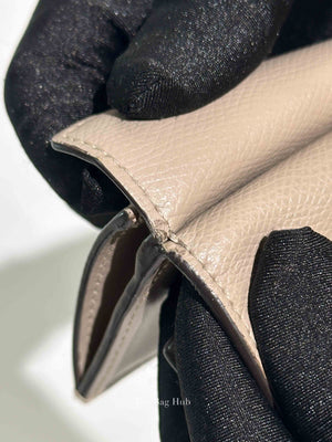 Fendi Tortora Vitello Cruise Micro Trifold Wallet