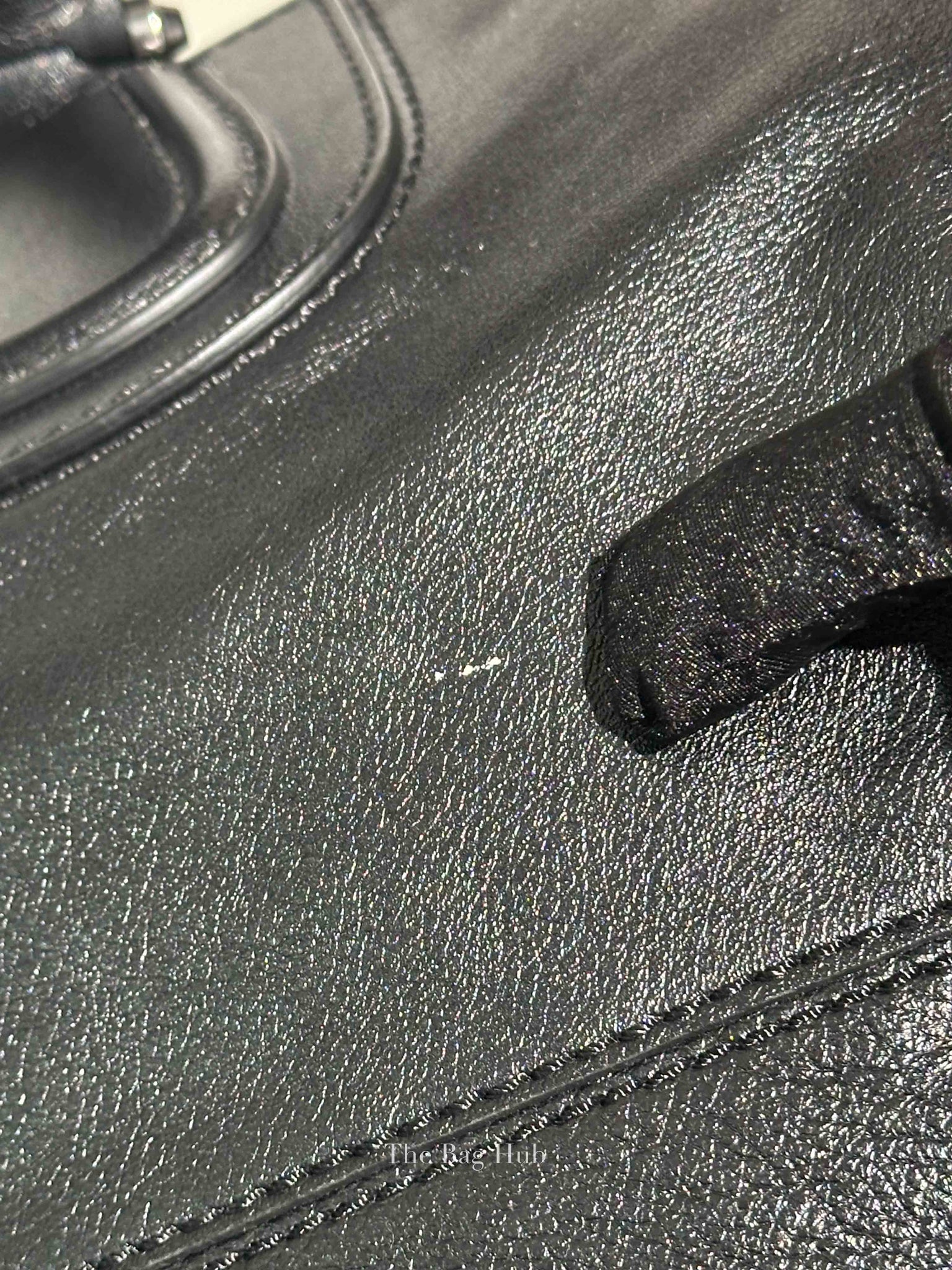Givenchy Black Leather Large Nightingale Bag