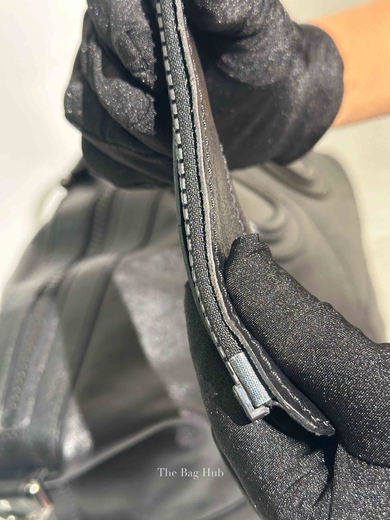 Givenchy Black Leather Large Nightingale Bag