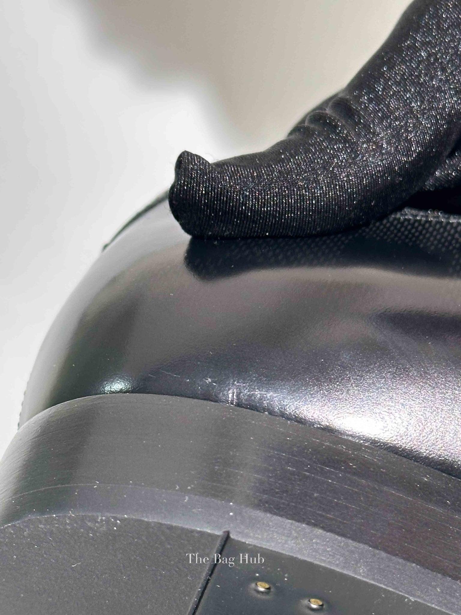 Louis Vuitton Black Leather Minister Derby Shoes Size 6.5