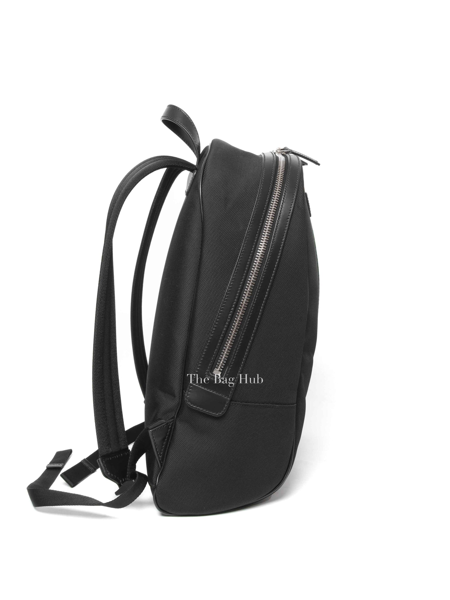 Gucci Black Canvas Techno Web Backpack