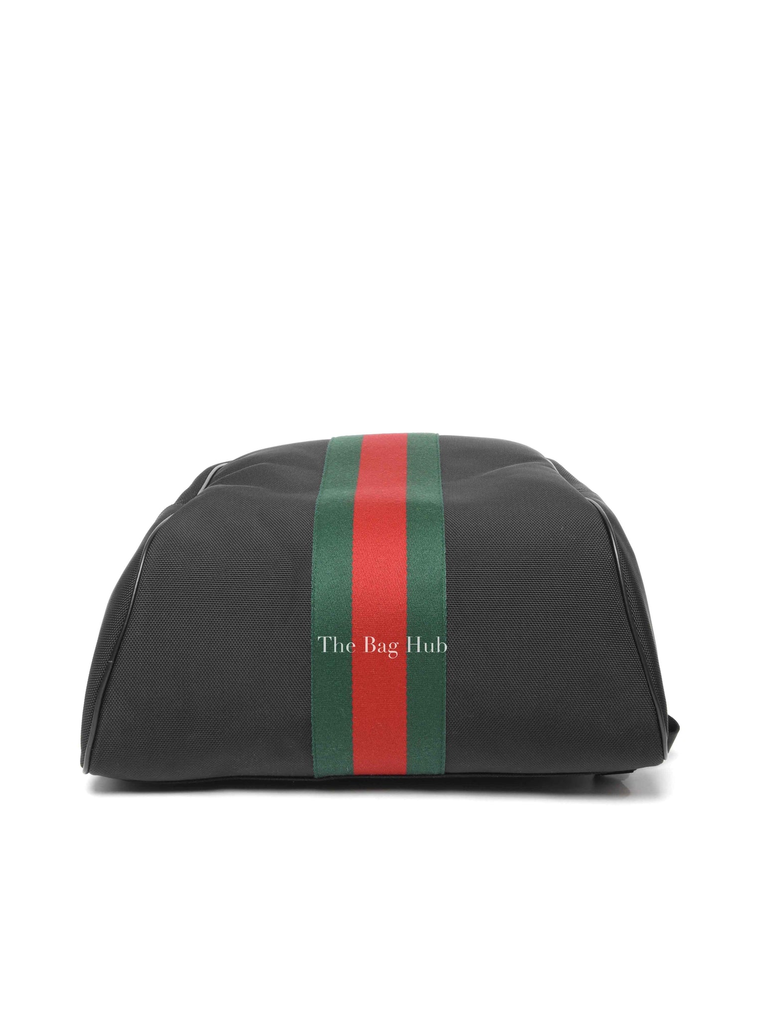Gucci Black Canvas Techno Web Backpack