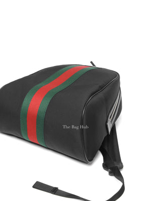 Gucci Black Canvas Techno Web Backpack