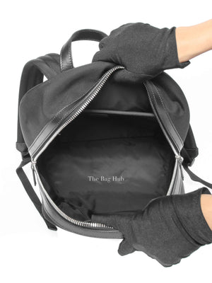 Gucci Black Canvas Techno Web Backpack