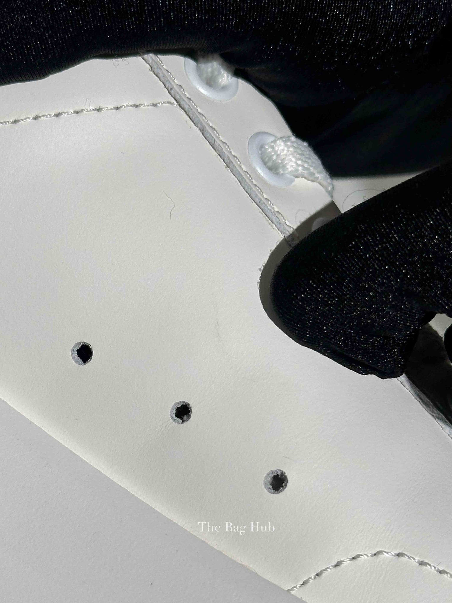 Golden Goose White w/ Navy Blue Heel Tab Purestar Sneakers Size 36