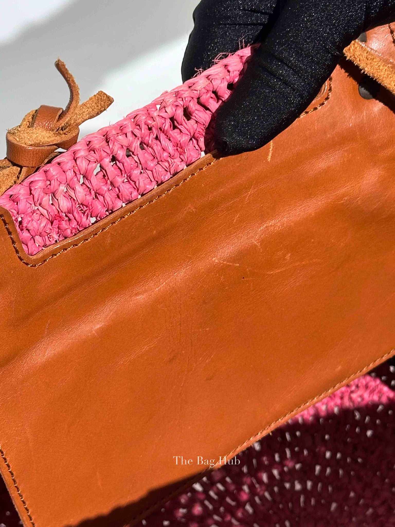 Balenciaga Pink Motocross Classic Panier Basket Bag