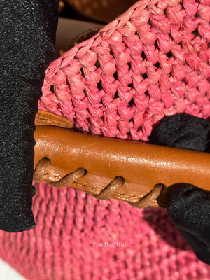 Balenciaga Pink Motocross Classic Panier Basket Bag
