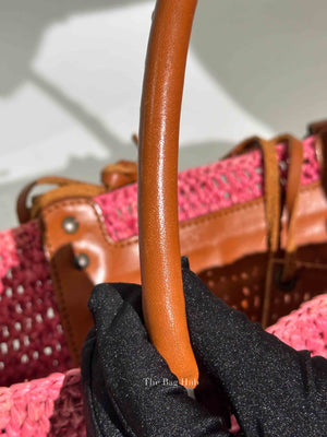 Balenciaga Pink Motocross Classic Panier Basket Bag