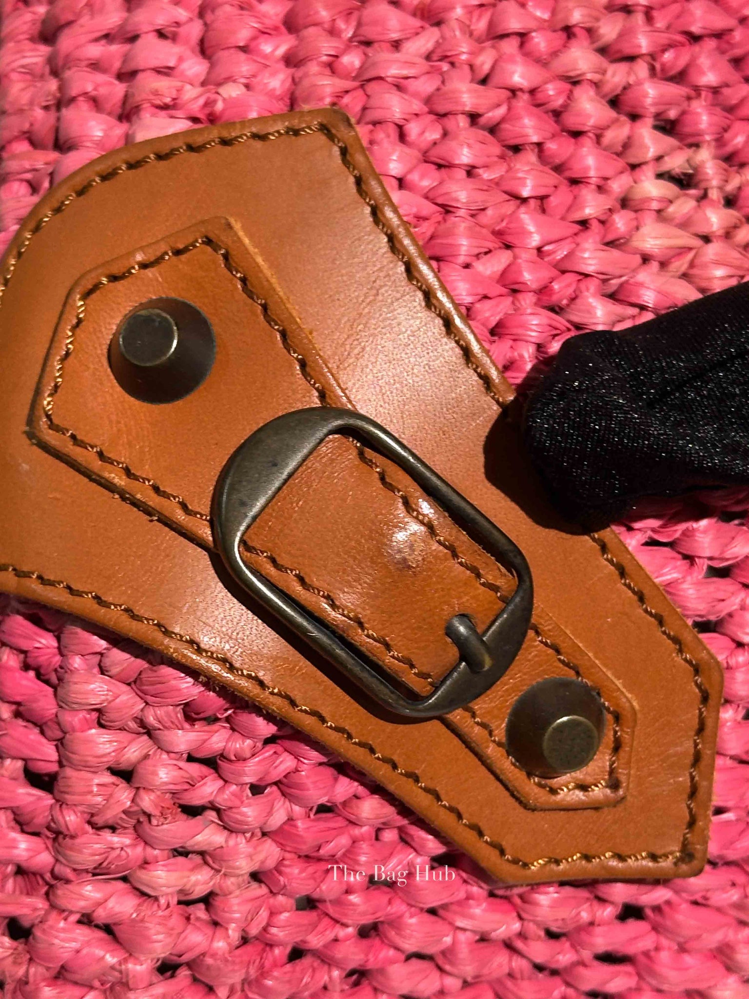 Balenciaga Pink Motocross Classic Panier Basket Bag