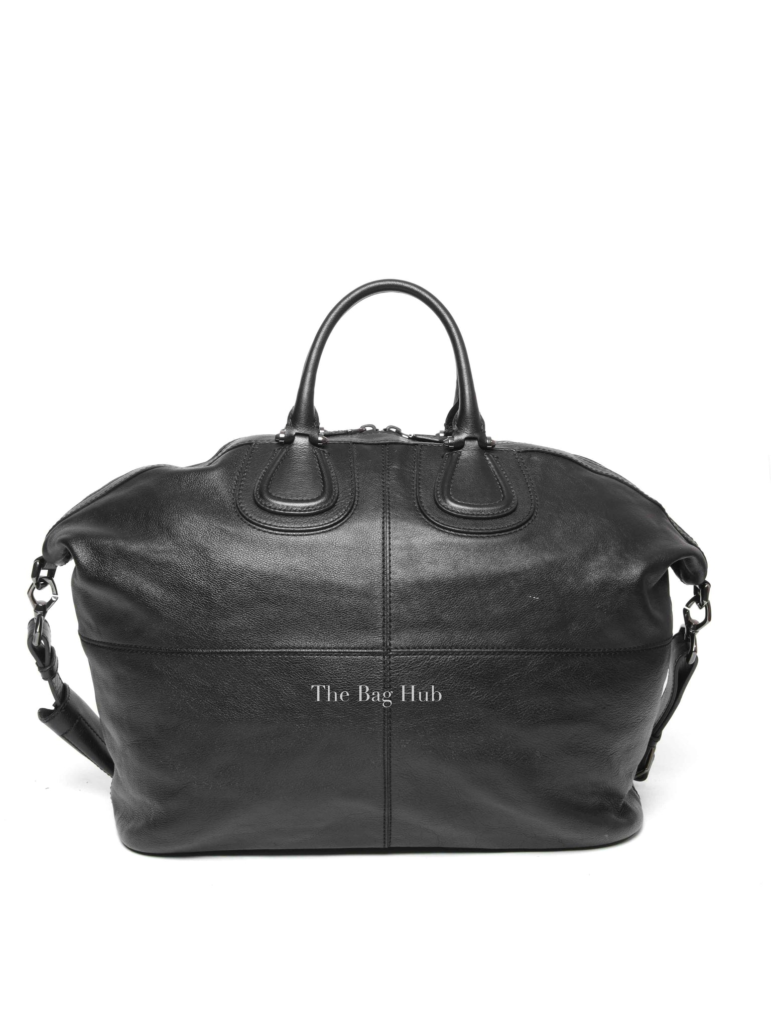 Givenchy Black Leather Large Nightingale Bag