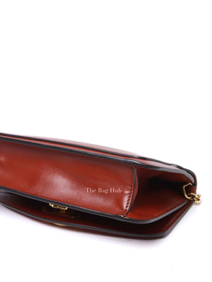 Chloe Sepia Brown Leather Mini C Chain Bag