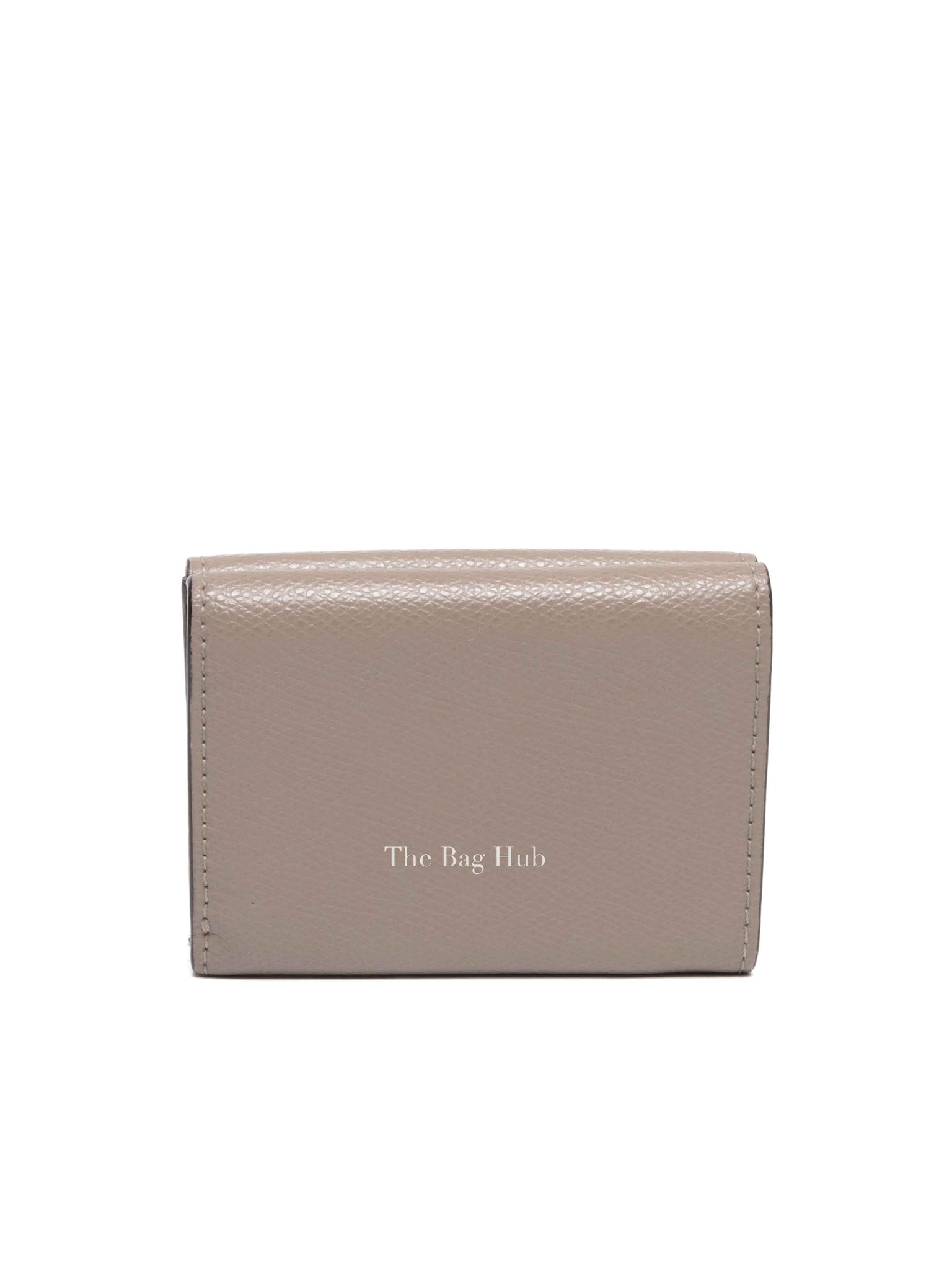 Fendi Tortora Vitello Cruise Micro Trifold Wallet