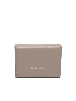 Fendi Tortora Vitello Cruise Micro Trifold Wallet
