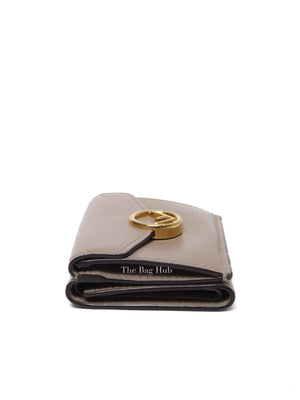 Fendi Tortora Vitello Cruise Micro Trifold Wallet