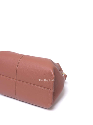 Polene Blush Pink Leather Numéro Neuf Mini Shoulder Bag