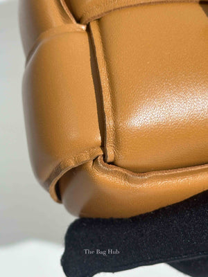 Bottega Veneta Caramel Padded Intrecciato Classic Cassette Crossbody Bag