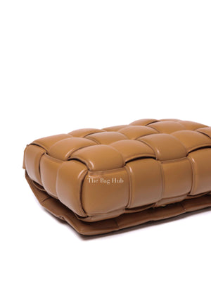 Bottega Veneta Caramel Padded Intrecciato Classic Cassette Crossbody Bag