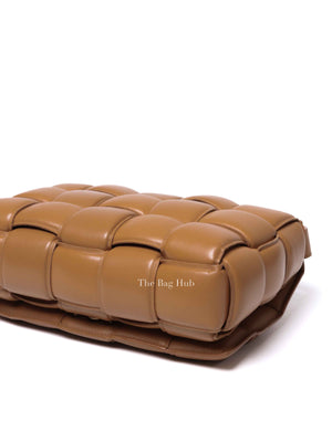 Bottega Veneta Caramel Padded Intrecciato Classic Cassette Crossbody Bag