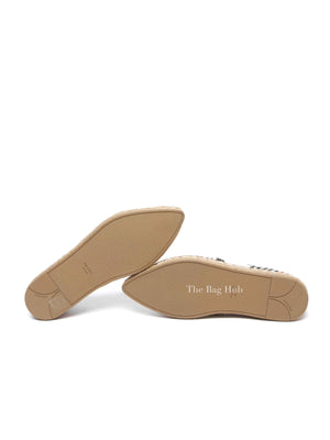 Prada Multicolor Woven Espadrille Size 36