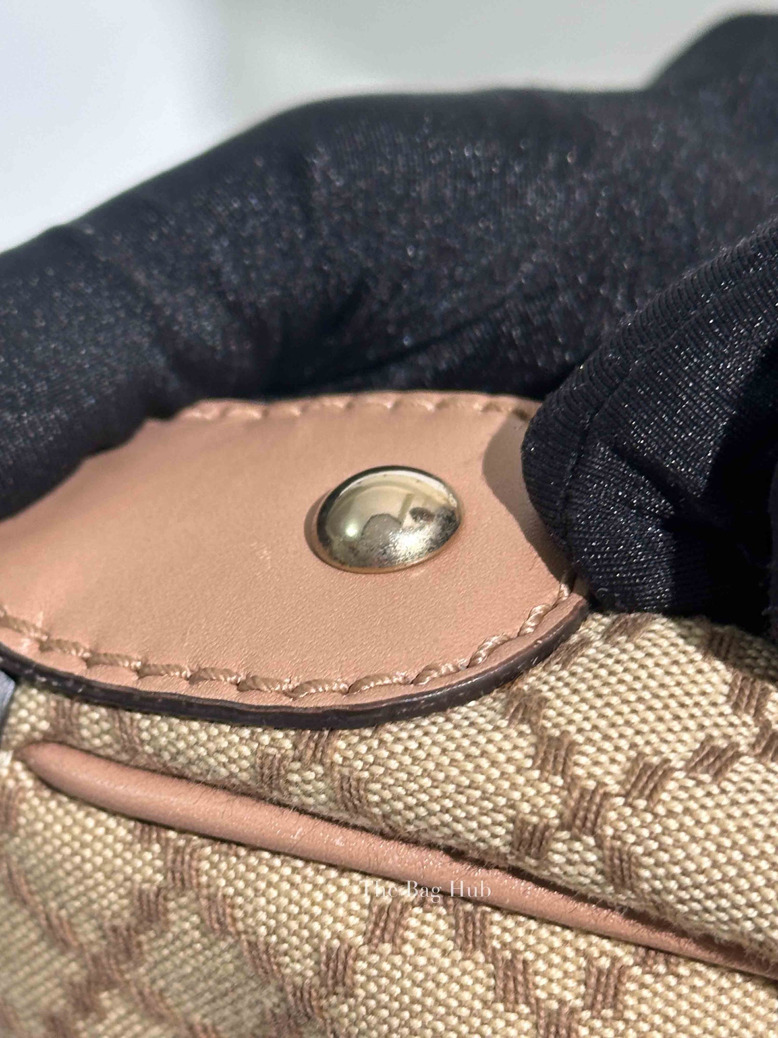 Gucci Pink Diamante Canvas Sukey Hobo Medium Bag