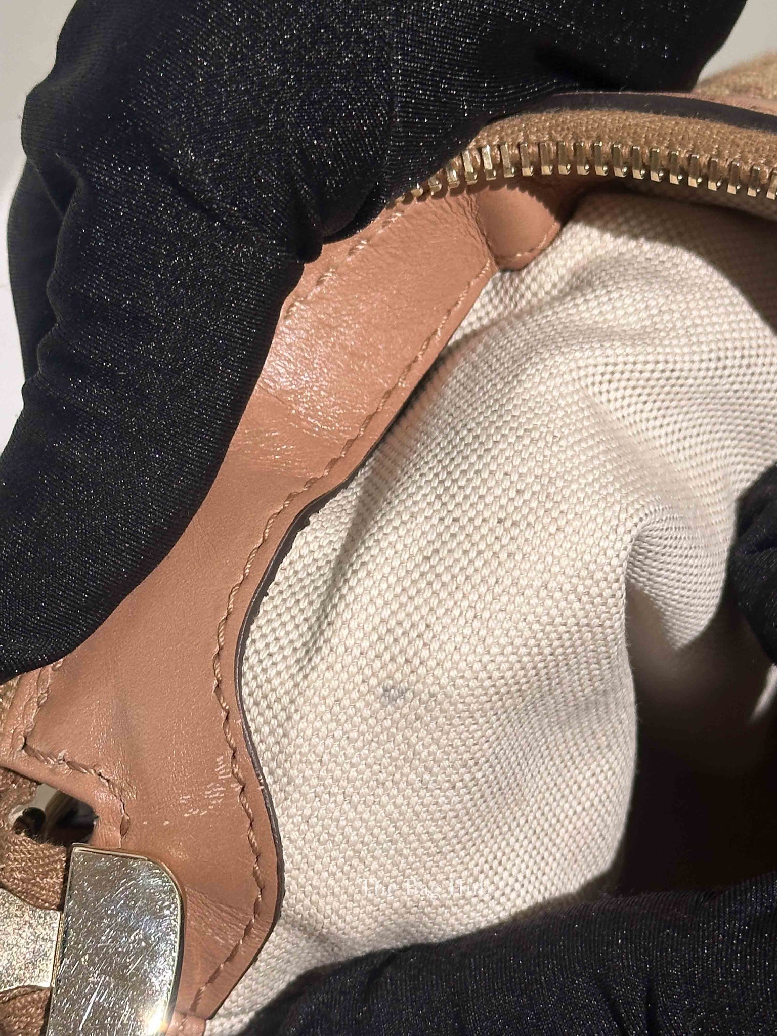 Gucci Pink Diamante Canvas Sukey Hobo Medium Bag