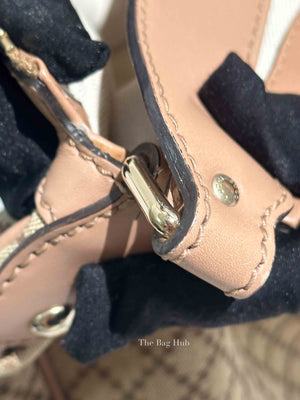 Gucci Pink Diamante Canvas Sukey Hobo Medium Bag