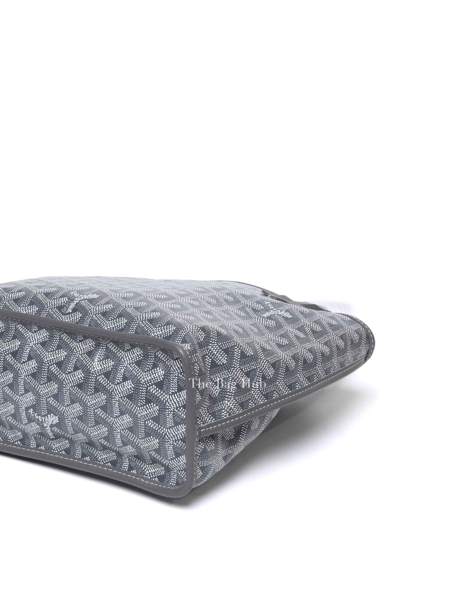 Goyard Gray Coated Canvas Goyardine Anjou Mini Reversible Bag