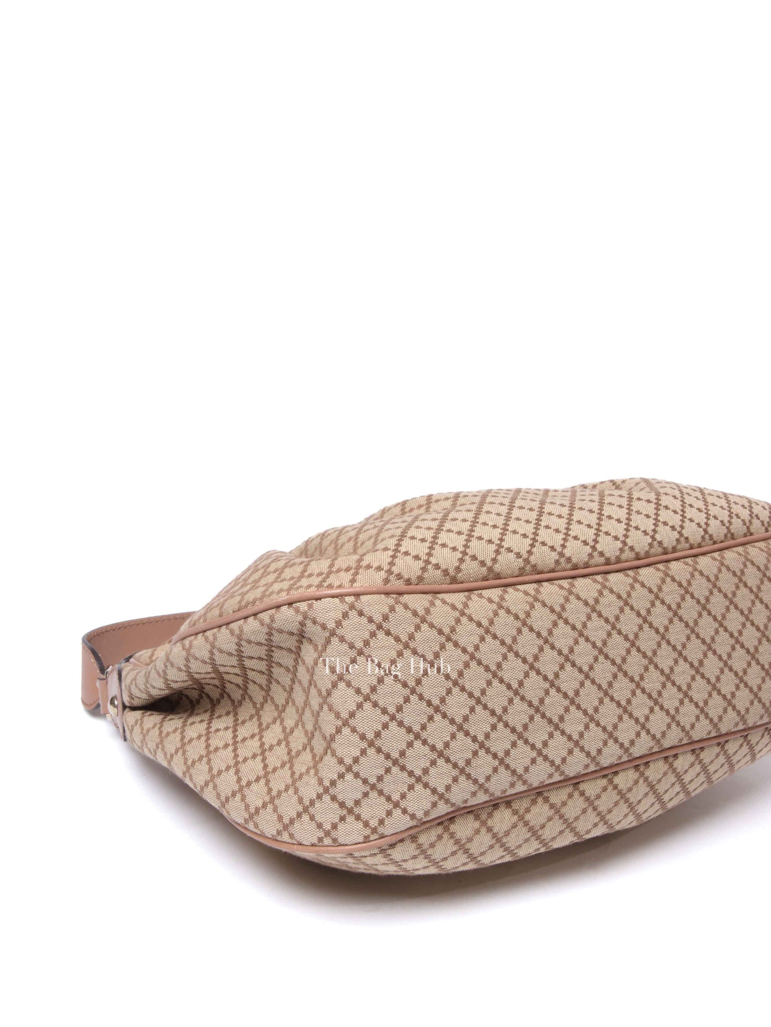 Gucci Pink Diamante Canvas Sukey Hobo Medium Bag