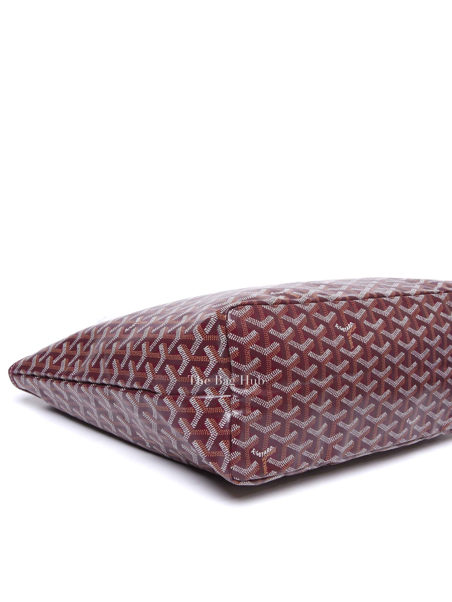 Goyard Bordeaux Goyardine Coated Canvas and Leather St. Louis PM Tote Bag