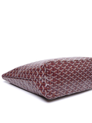 Goyard Bordeaux Goyardine Coated Canvas and Leather St. Louis PM Tote Bag