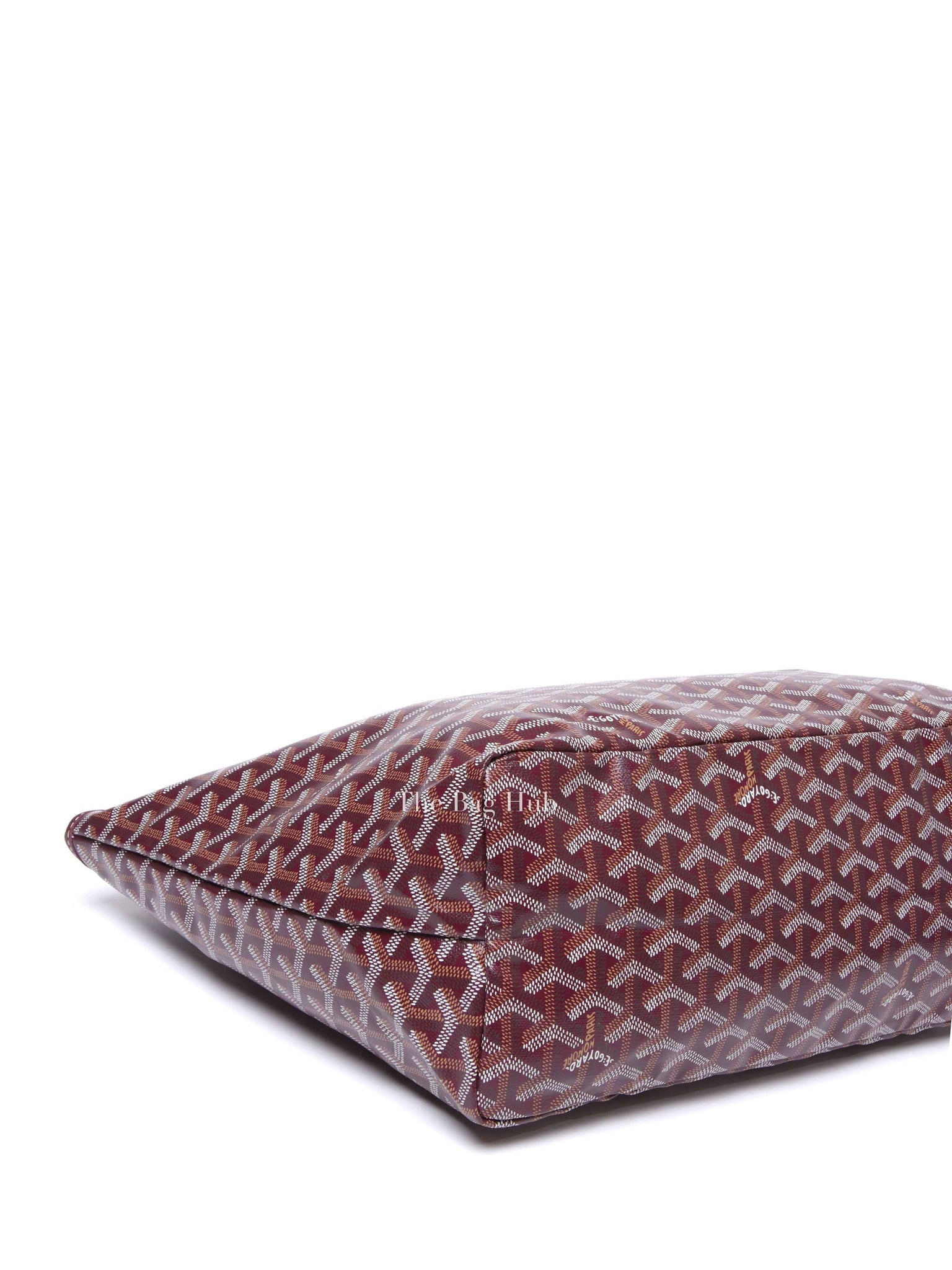 Goyard Bordeaux Goyardine Coated Canvas and Leather St. Louis PM Tote Bag
