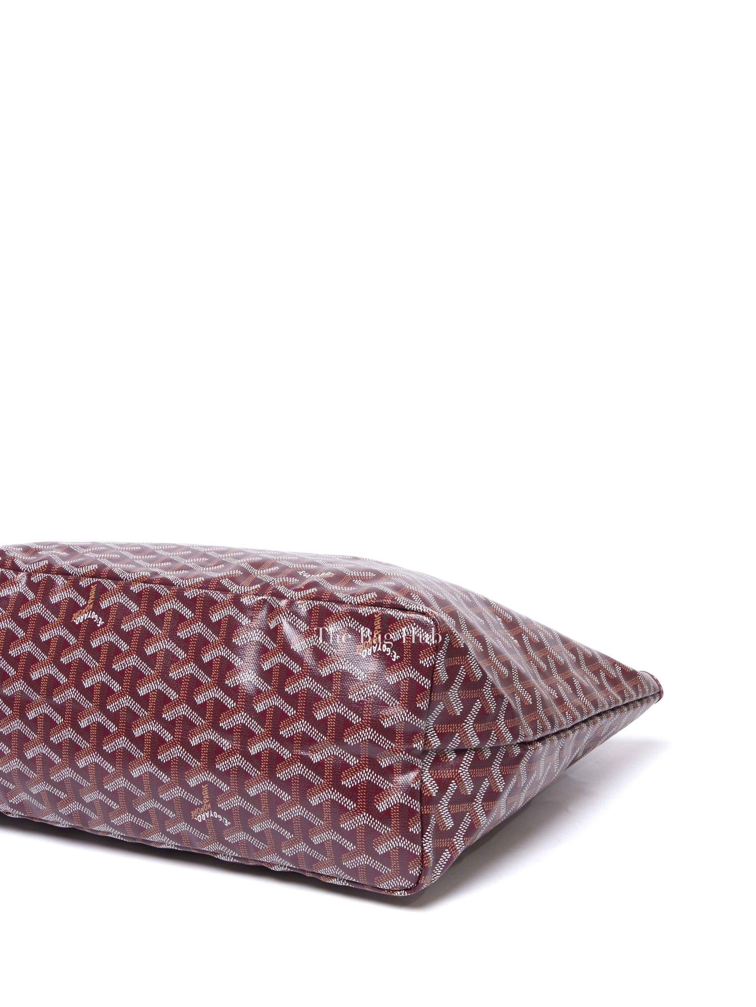 Goyard Bordeaux Goyardine Coated Canvas and Leather St. Louis PM Tote Bag