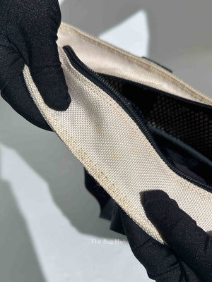 Chanel Black Mesh Sport Line Tote Bag