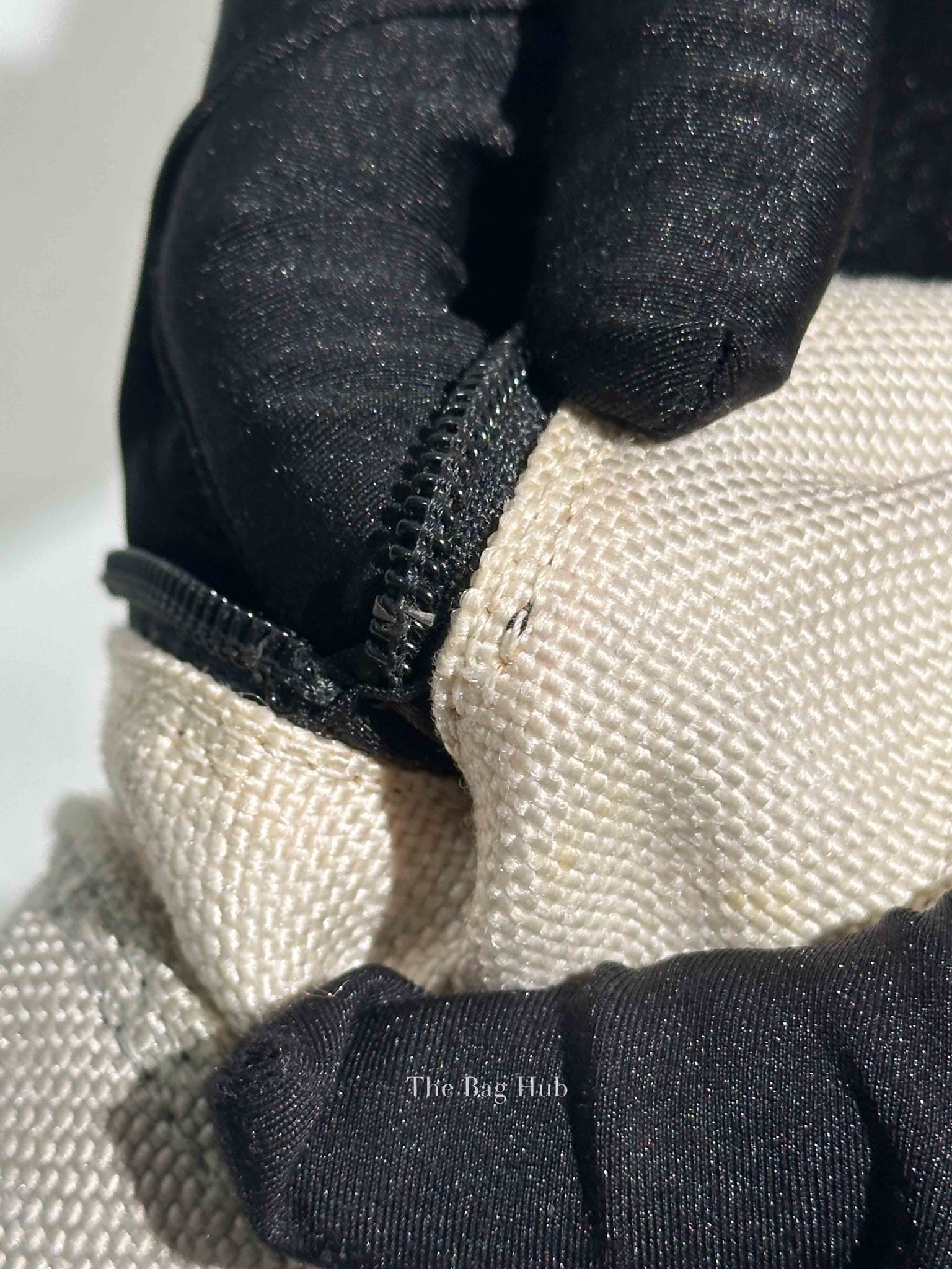 Chanel Black Mesh Sport Line Tote Bag