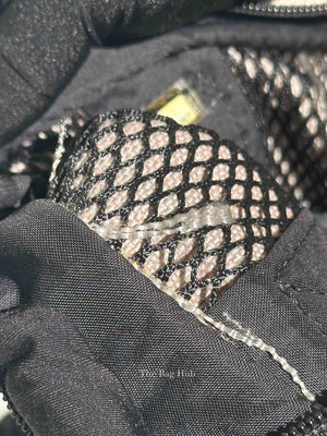 Chanel Black Mesh Sport Line Tote Bag