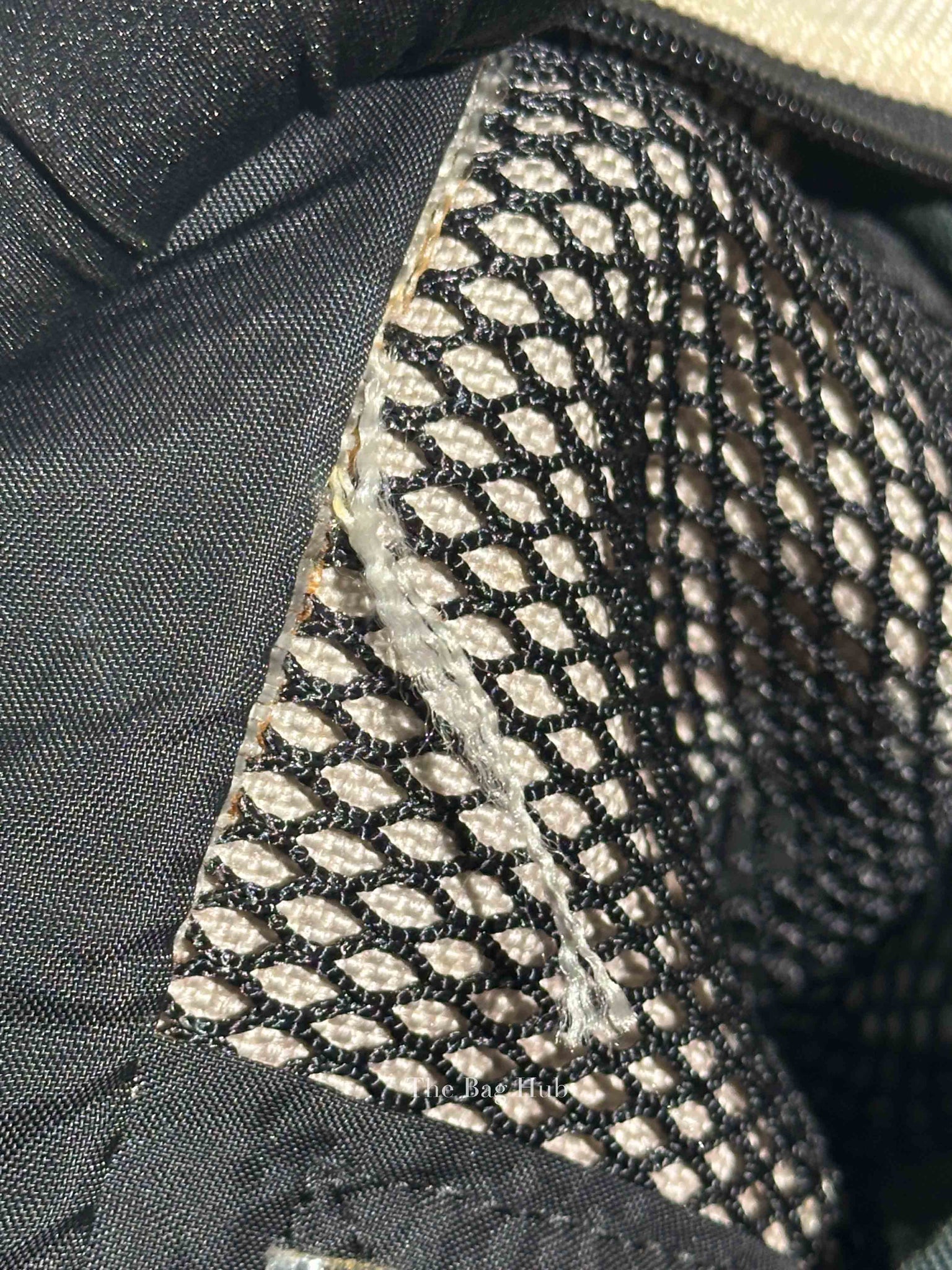Chanel Black Mesh Sport Line Tote Bag
