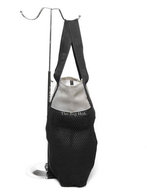 Chanel Black Mesh Sport Line Tote Bag