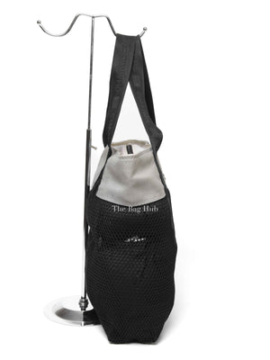 Chanel Black Mesh Sport Line Tote Bag