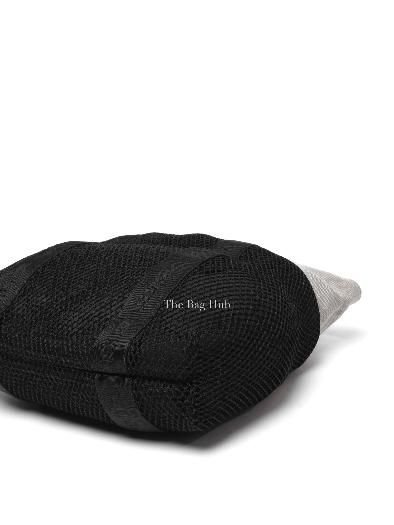 Chanel Black Mesh Sport Line Tote Bag